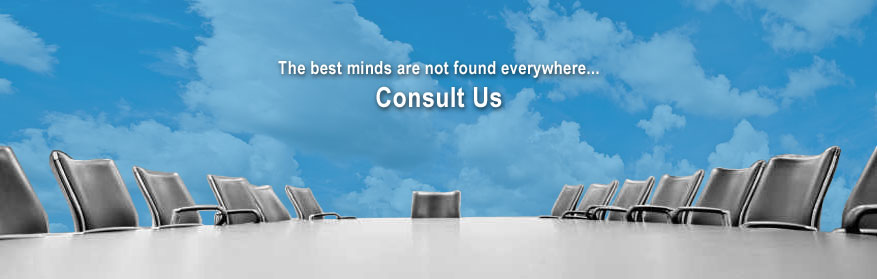 The best minds are not found everywhere...
Consult Us